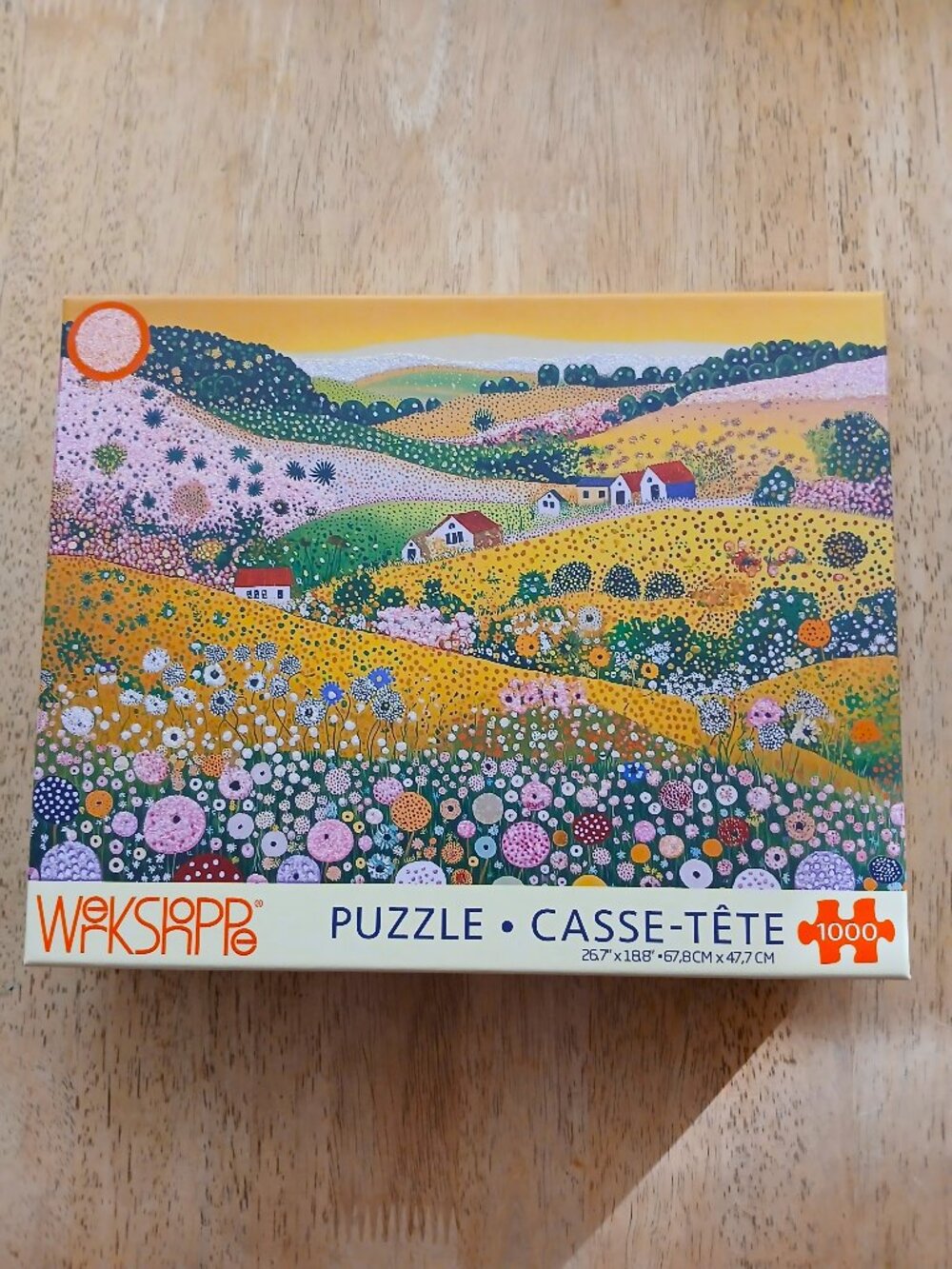 WerkShoppe "Wildflower Hills" Jigsaw Puzzle, 1000 Pieces